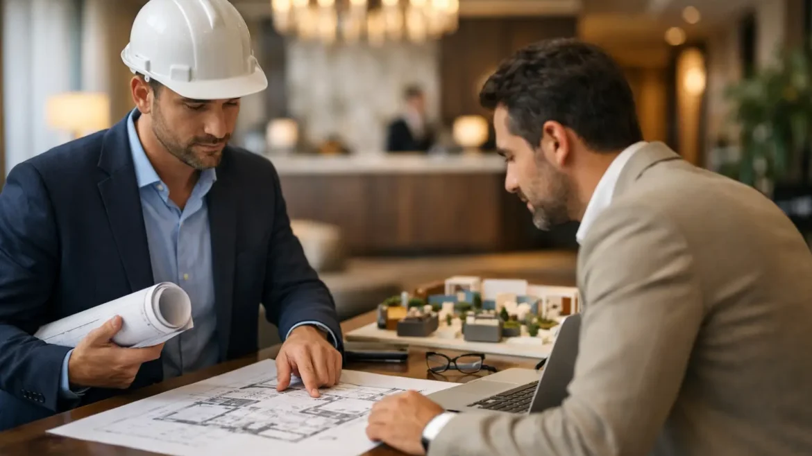 اختيار hospitality interior fit out contractor للفنادق