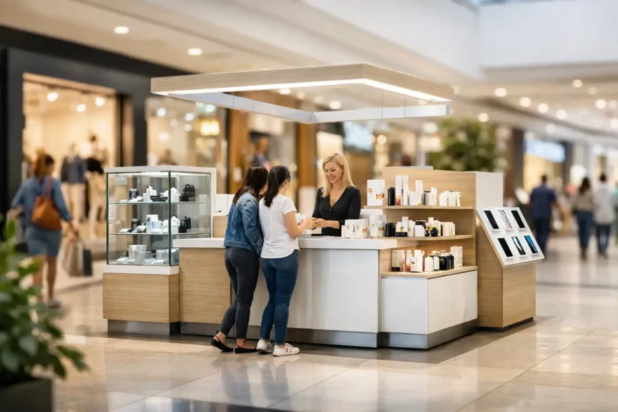 Retail Kiosk Design for Malls That Drives Sales