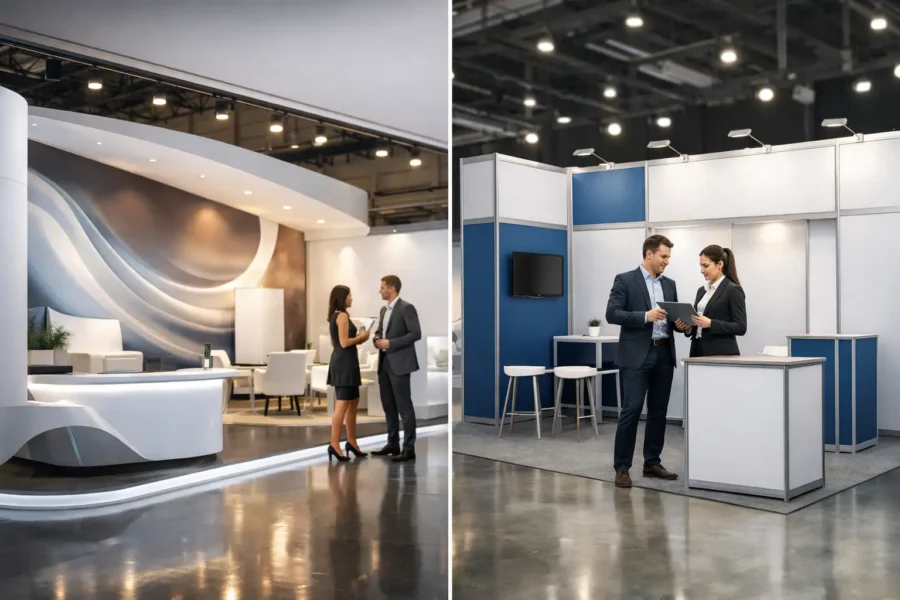 Custom Stands Versus Modular Booths Compared