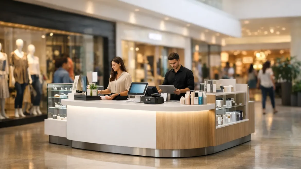 Designing a Mall Kiosk That Earns Its Space
