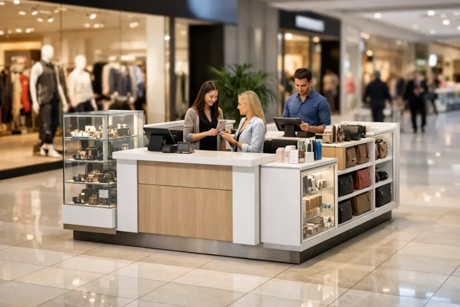 Kiosk Dimensions That Work for Retail Sales