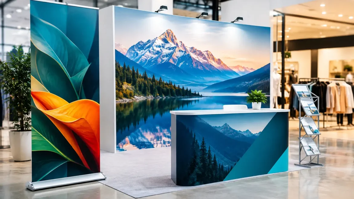 Banner Printing للمعارض والمتاجر عالية التأثير